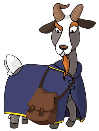 Wise Old Goat, gentle storyteller from Pogpog World