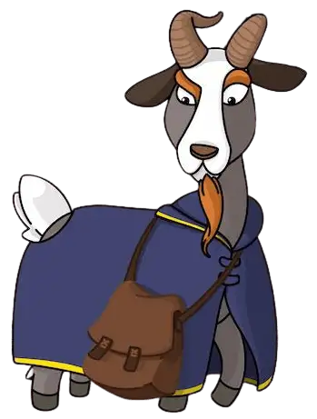 Wise Old Goat, gentle storyteller from Pogpog World