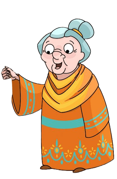 Wise Old Lady character from Pogpog World