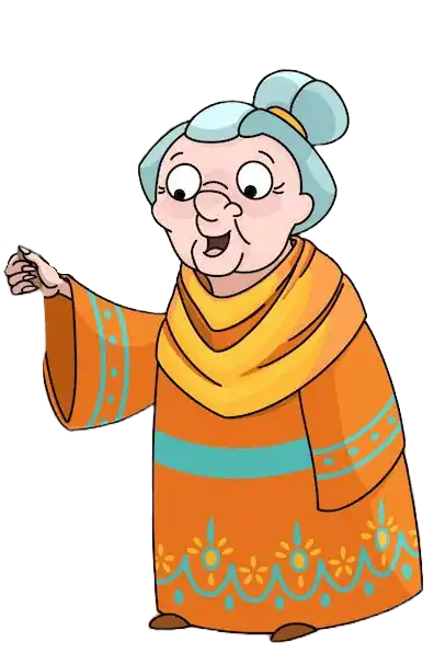 Wise Old Lady character from Pogpog World